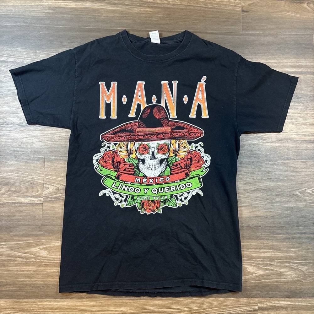 Maná México Lindo Y Querido 2023 Tour Shirt Size M